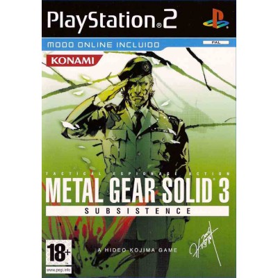 Metal Gear Solid 3 - Subsistence [PS2, английская версия]